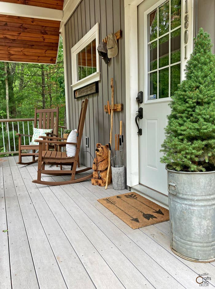 Spring Rustic Porch 22 Spring Porch Ideas (2026) - Parade Home & Garden