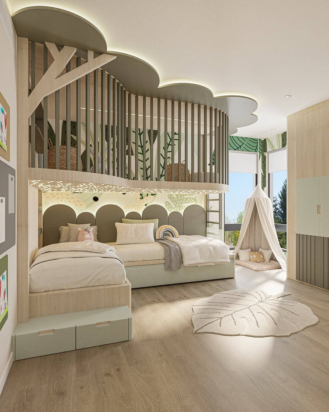 22 Shared Kids Room Design Ideas - Parade Home & Garden