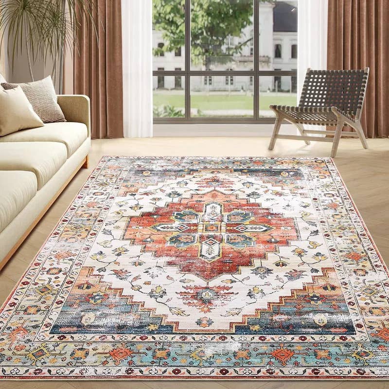 Target Postage Stamp Rug Save Up to 50% When You Shop Rugs at Target This Month - Parade Home ...