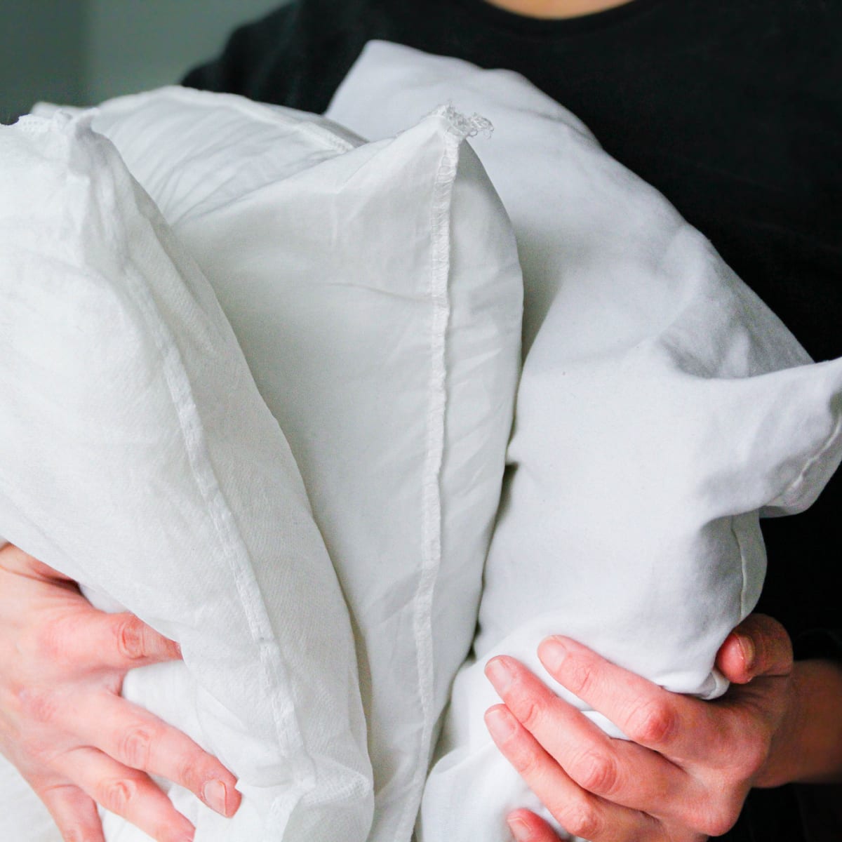How to wash a pillow by hand sale