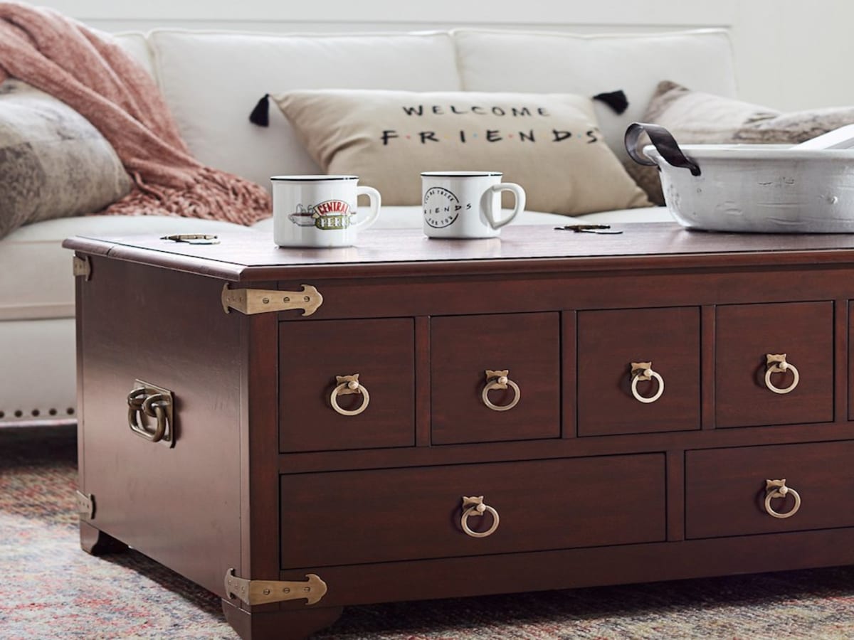Pottery Barn Is Launching a Friends Collection That Will Include the Infamous Apothecary Table from Yore Parade Home Garden