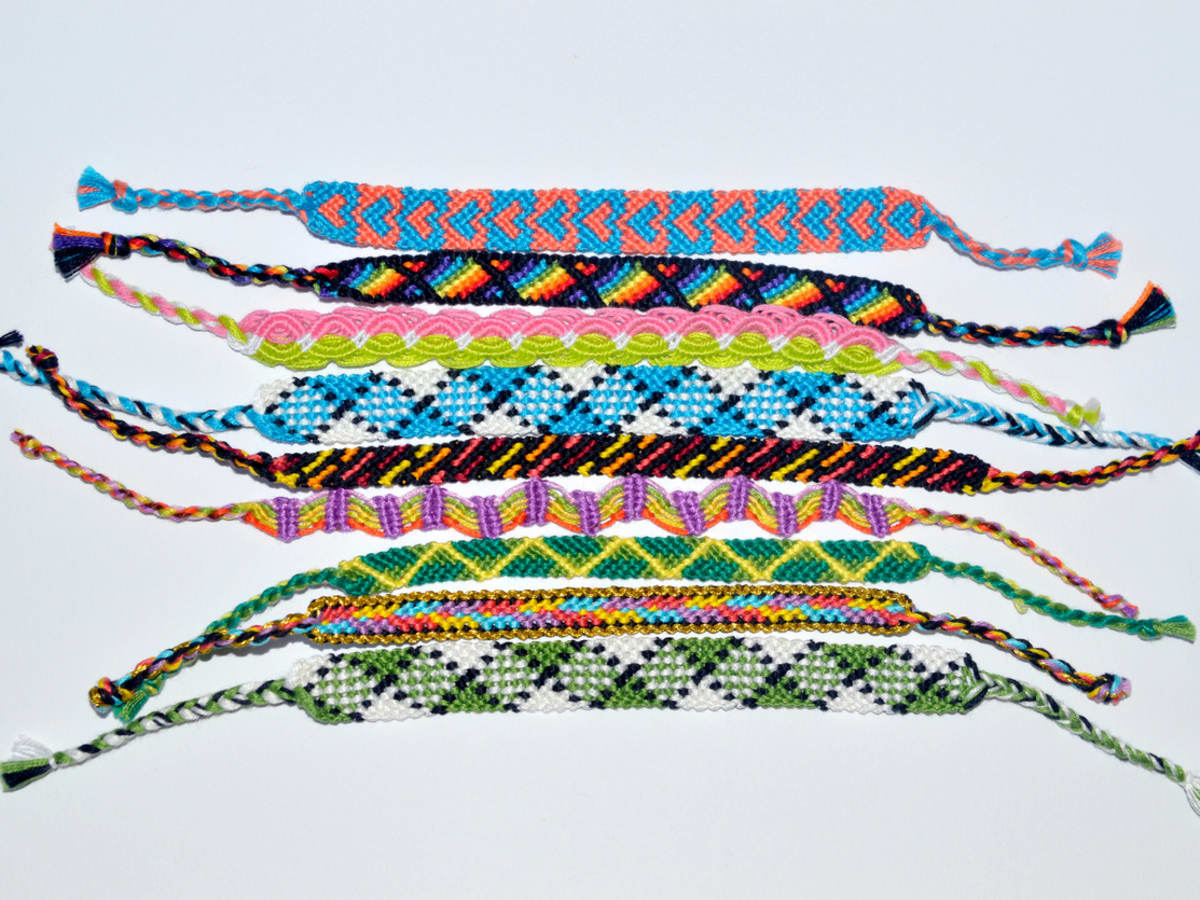 How To Make a Friendship Bracelet 24 DIY Ideas Parade Home Garden