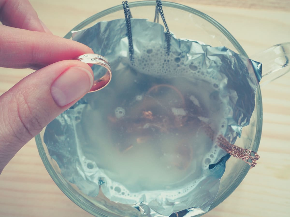 How to clean silver glass at home store