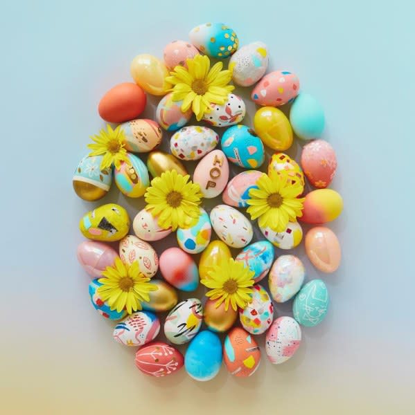 100+ Easter Egg Decorating Design Ideas