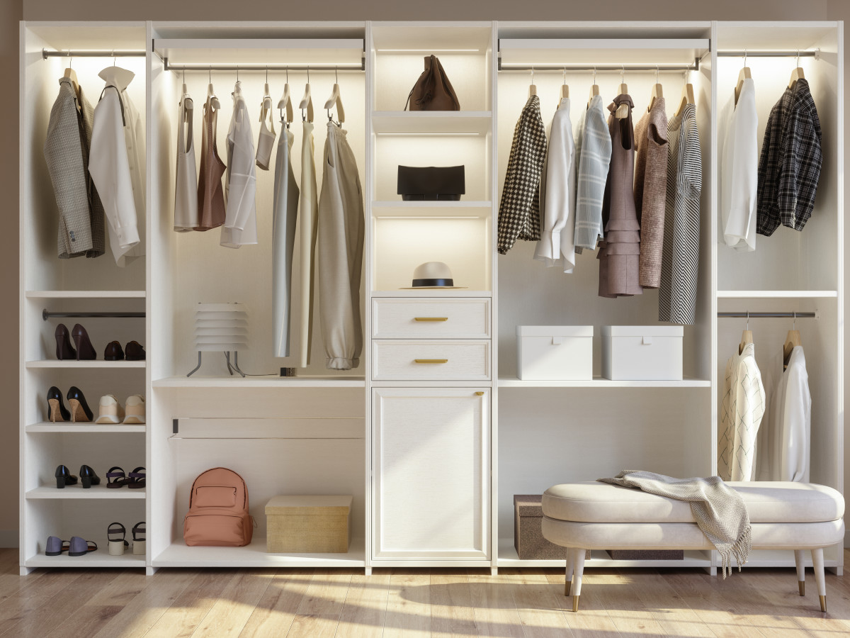 hide Closet Collection【美品】 Woman Transforms Entire Closet - Parade Home & Garden