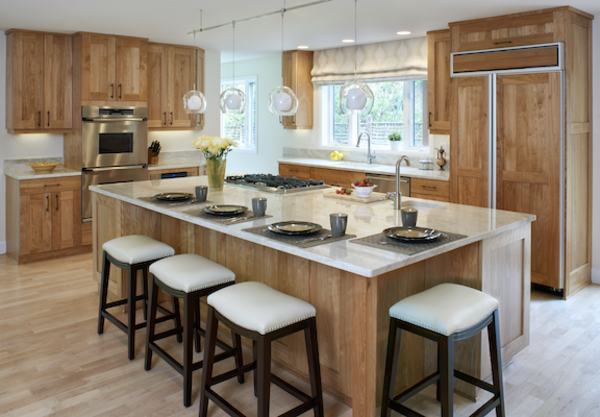 Curated visual reference: Picture Idea: 16 Ideas For Kitchen Islands With Seating Designers Explain