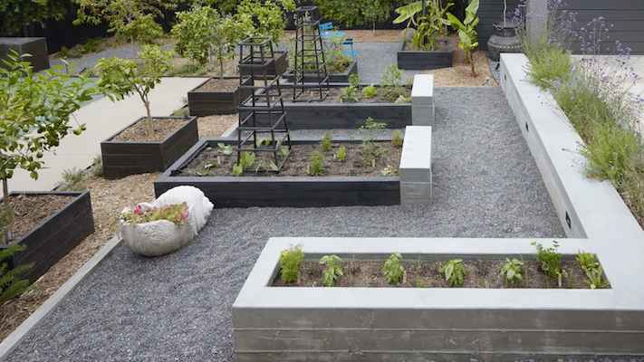 Concrete Garden Design photo