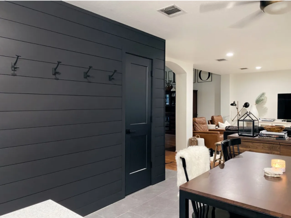 25 Black Shiplap Wall Ideas - Parade Home & Garden