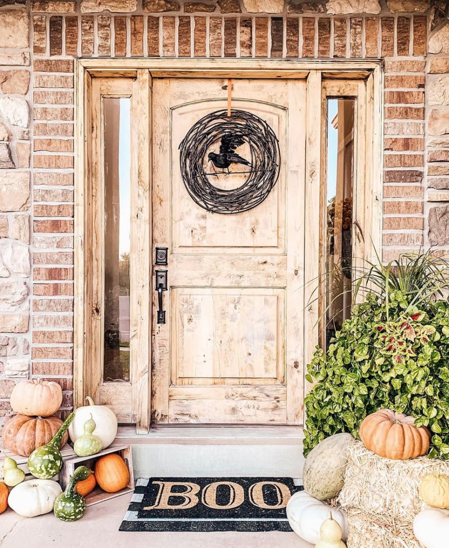 50 Halloween Wreath Ideas to DIY Parade Home & Garden(02)