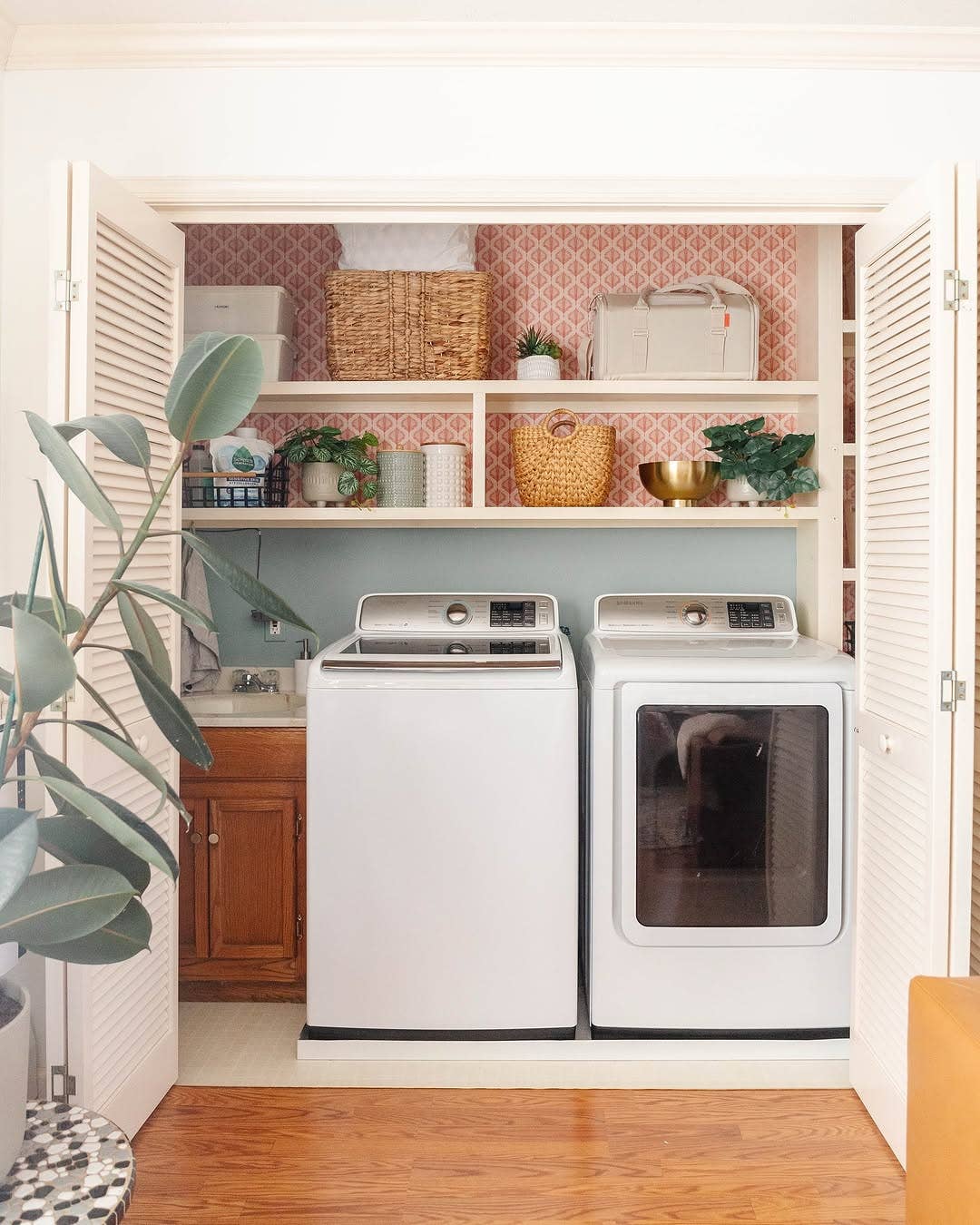 15 Closet Laundry Room Ideas - Parade Home & Garden