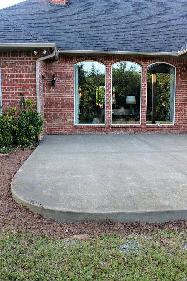21 Concrete Patio Ideas - Parade Home & Garden
