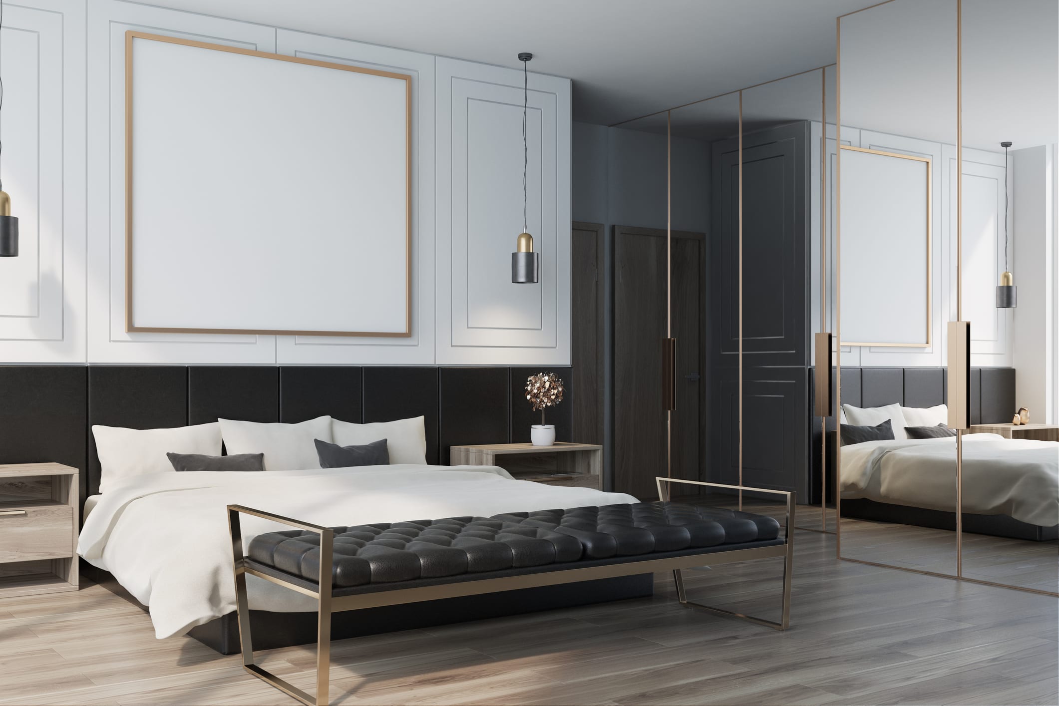 24 White and Black Bedroom Ideas You’ll Want to Copy Parade Home & Garden