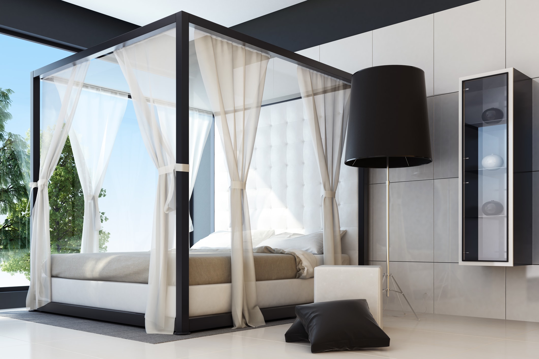 24 White and Black Bedroom Ideas You’ll Want to Copy Parade Home & Garden