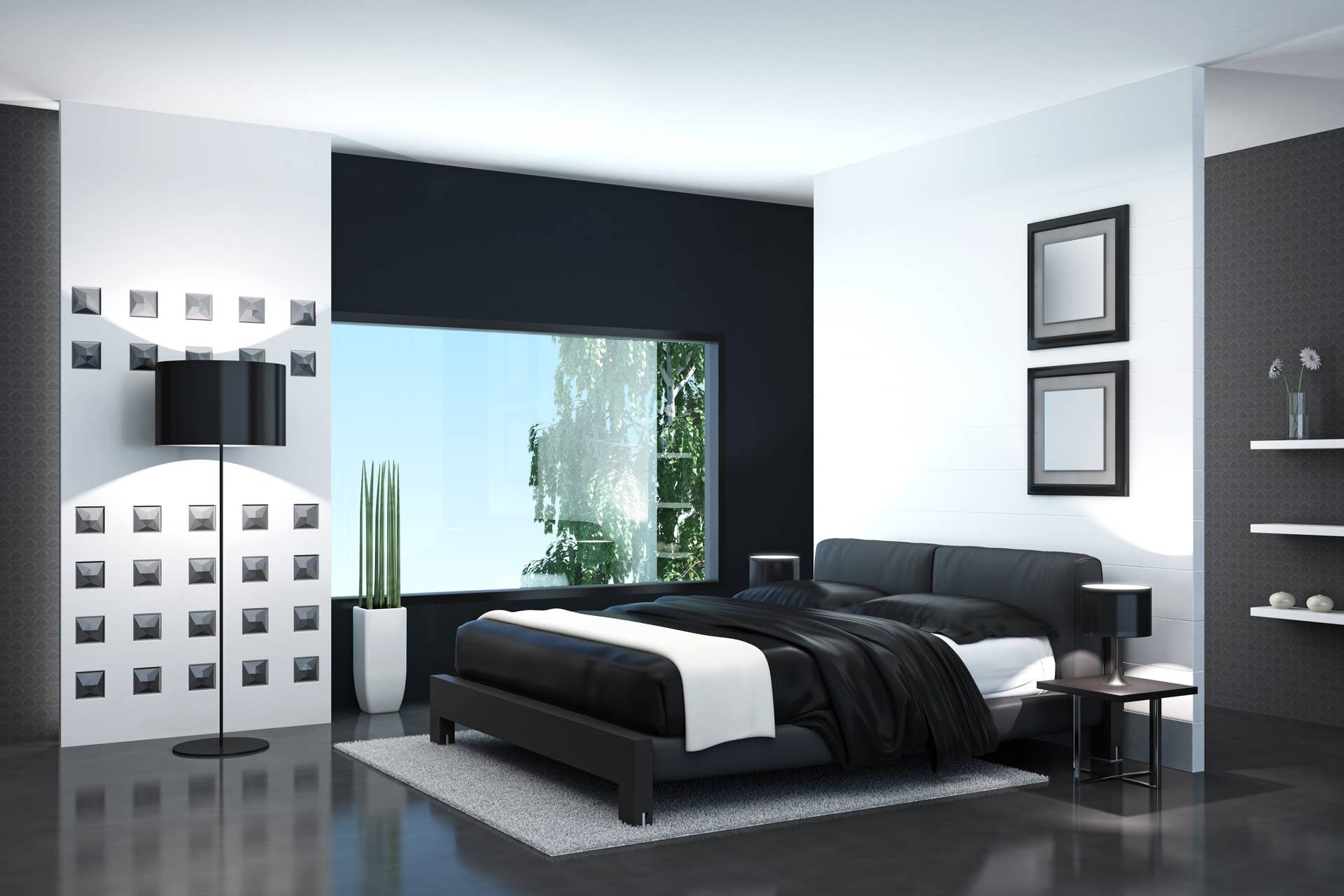 24 White and Black Bedroom Ideas You’ll Want to Copy - Parade Home & Garden